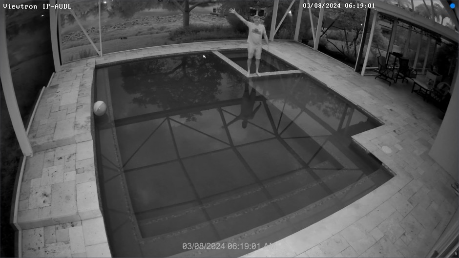 4K security camera low light IR Night vision