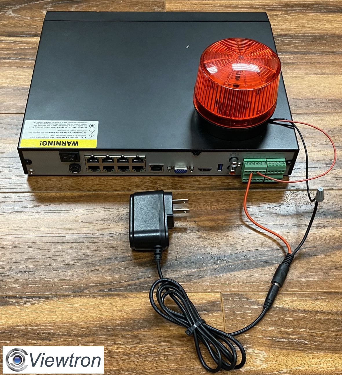 connect access control to NVR