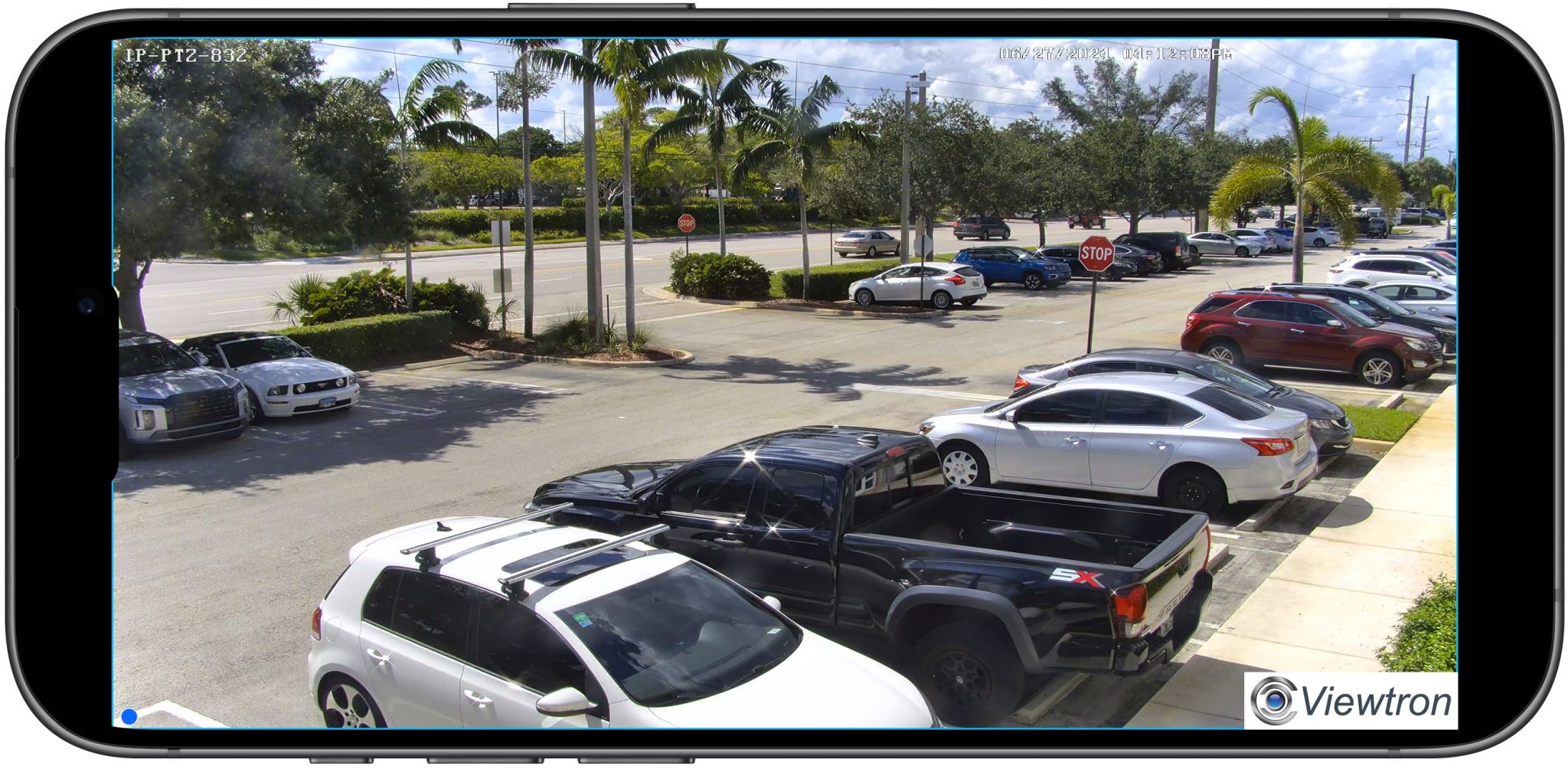 mobile app live security camera view