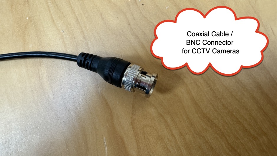 coax cable with BNC for CCTV camera