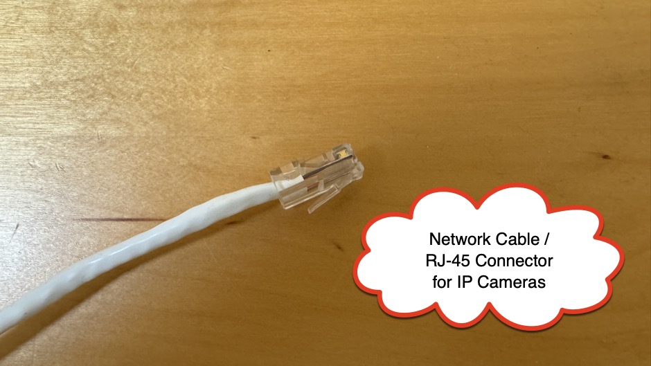network cable for IP camera