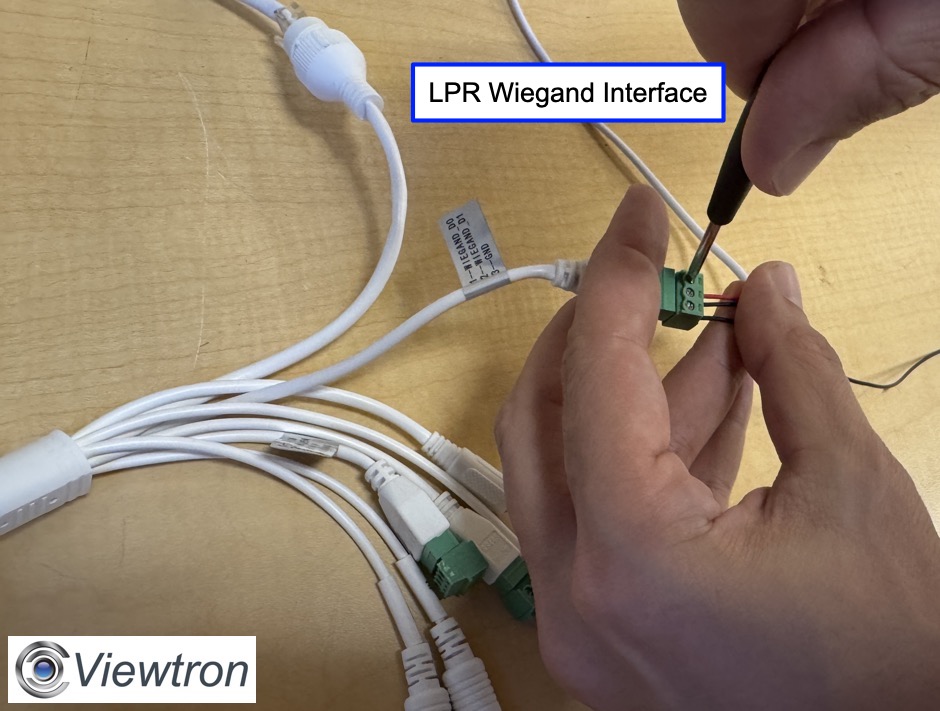LPR Camera Wiegand Interface