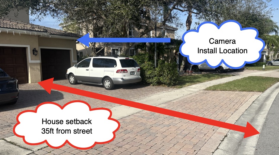 home security camera installation
